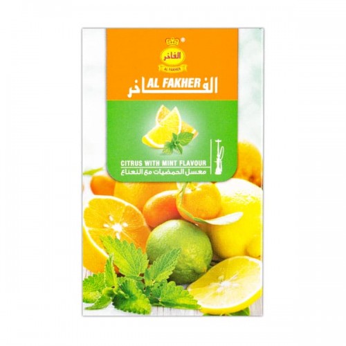 Табак для кальяна Al Fakher Citrus with Mint (Цитрус с Мятой) - 50 грамм