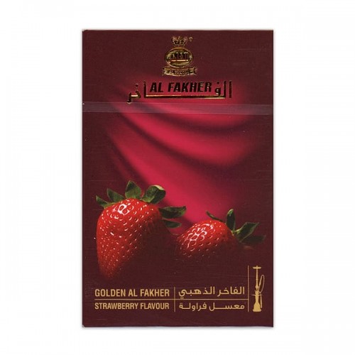 Табак для кальяна Al Fakher Golden Strawberry (Голден Клубника) - 50 грамм