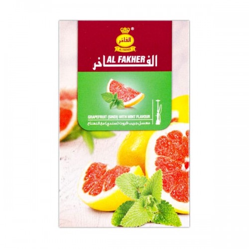 Табак для кальяна Al Fakher Grapefruit with Mint (Грейпфрут с Мятой) - 50 грамм