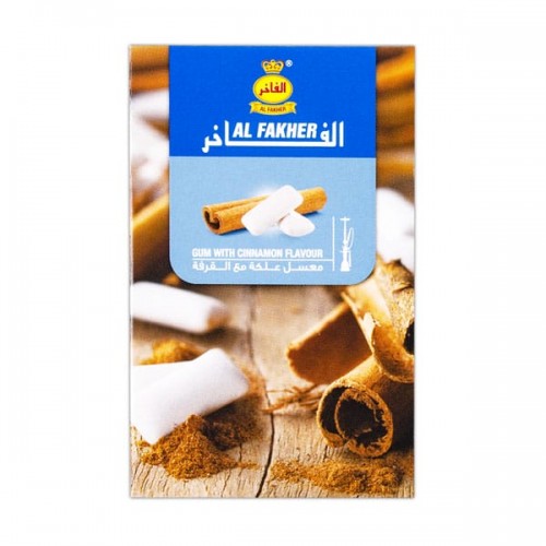 Табак для кальяна Al Fakher Gum with Cinnamon (Жвачка с Корицей) - 50 грамм