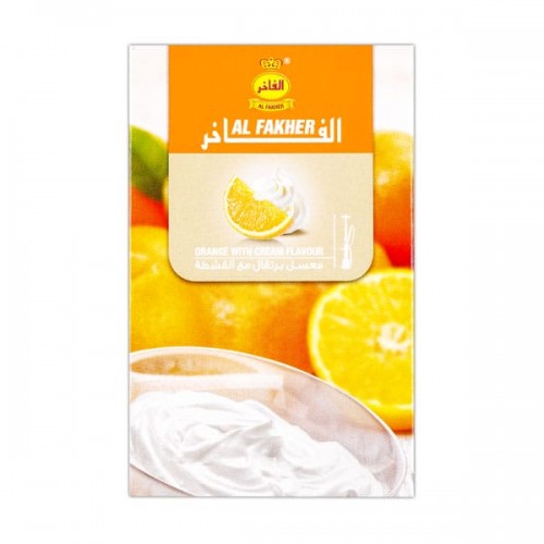 Табак для кальяна Al Fakher Orange with Cream (Апельсин Крем) - 50 грамм
