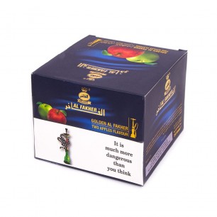Табак Al Fakher Two Apples Gold (Двойное Яблоко Голд) - 250 грамм