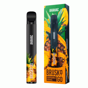 Одноразка Brusko Ананас - 800 тяг
