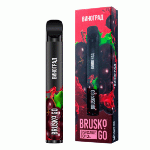 Одноразка Brusko Виноград - 800 тяг