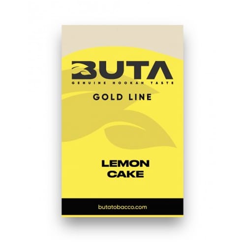Табак для кальяна Buta Gold Line Lemon Cake (Лимонный Пирог) 50 грамм