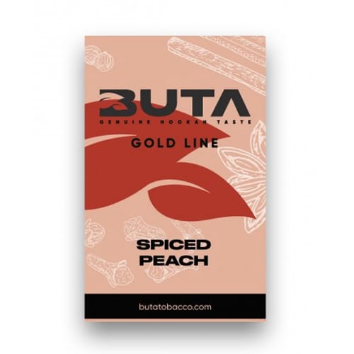 Табак для кальяна Buta Gold Line Spiced Peach (Пряный Персик) - 50 грамм
