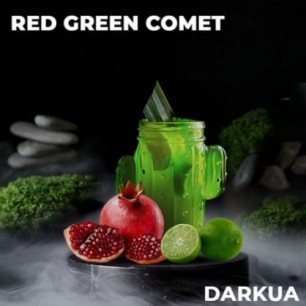 Табак DarkUa Red Green Comet (Гранат Лайм Кактус) - 100 грамм