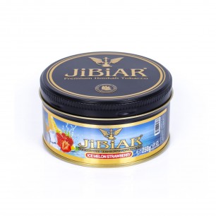 Табак Jibiar Ice Melon Strawberry (Лед Дыня Клубника) - 250 грамм