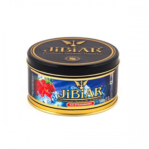 Табак Jibiar Ice Strawberry (Лед Клубника) - 250 грамм