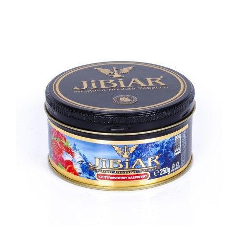 Табак Jibiar Ice Strawberry Raspberry (Лед Клубника Малина) - 250 грамм