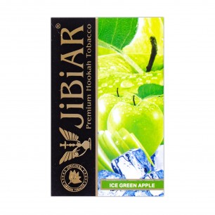 Табак Jibiar Ice Green Apple (Лед Зеленое Яблоко) - 50 грамм
