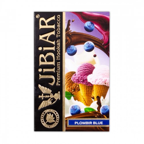 Табак Jibiar Plombir Blue (Черника Пломбир) - 50 грамм