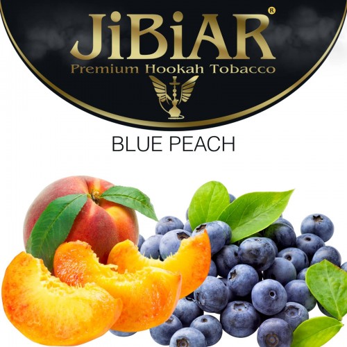 Табак Jibiar Blue Peach (Голубика Персик) - 100 грамм