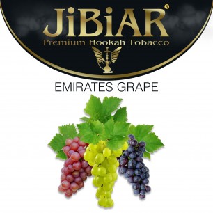 Табак Jibiar Emirates Grape (Эмирейтс Виноград) - 100 грамм
