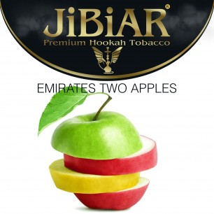 Табак Jibiar Emirates Two Apples (Эмирейтс Двойное Яблоко) - 100 грамм