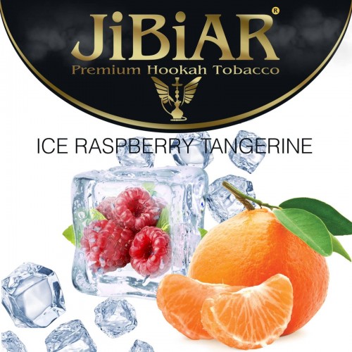 Табак Jibiar Ice Raspberry Tangerine (Лед Малина Мандарин) - 100 грамм
