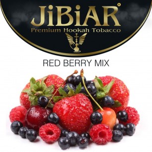 Табак Jibiar Red Berry Mix (Красный Ягодный Микс) - 100 грамм