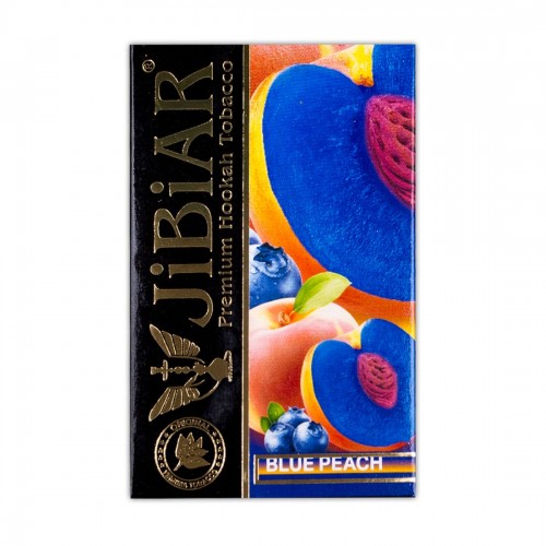 Табак Jibiar Blue Peach (Голубика Персик) - 50 грамм