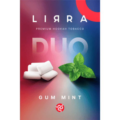Табак Lirra Gum Mint (Жвачка Мята) - 50 грамм
