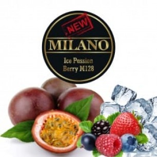 Табак Milano Ice Passion Berry M128 (Лед Маракуйя Ягоды) - 50 грамм