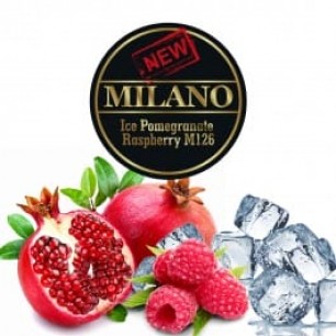Табак Milano Ice Pomegranate Raspberry M126 (Лед Гранат Малина) - 50 грамм