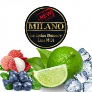 Табак Milano Ice Lychee Blueberry Lime M131 (Лед Личи Черника Лайм) - 50 грамм