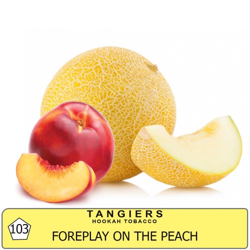 Табак для кальяна Tangiers Noir Foreplay on The Peach (Персиковые Ласки) - 250 грамм