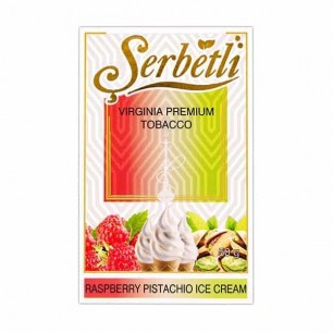 Табак Serbetli Raspberry Pistachio Ice Cream (Малиново Фисташковое Мороженое) - 50 грамм