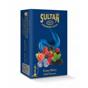 Табак Sultan Crazy Berry (Сумасшедшая Ягода) - 50 грамм