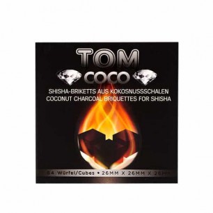 Уголь кокосовый Tom Cococha Diamond 64 шт