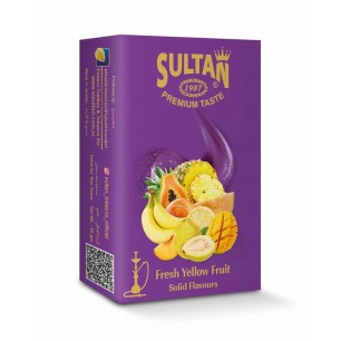 Табак Sultan Fresh Yellow Fruit (Свежие Желтые Фрукты) - 50 грамм