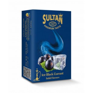 Табак Sultan Ice Black Currant (Лед Черная Смородина) - 50 грамм