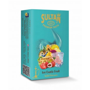 Табак Sultan Ice Exotic Fruit (Лед Экзотические Фрукты) - 50 грамм
