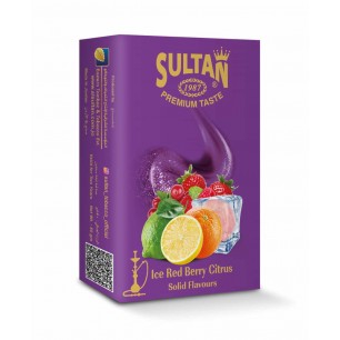 Табак Sultan Ice Red Berry Citrus (Лед Красная Ягода Цитрус) - 50 грамм