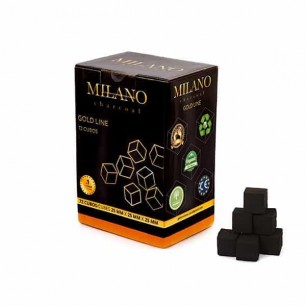 Уголь кокосовый Milano Gold 72 шт