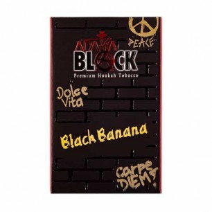 Табак Adalya Black Black Banana (Черный Банан) - 50 грамм