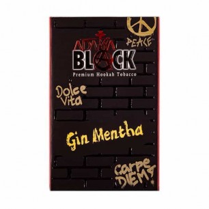Табак Adalya Black Gin Mentha (Джин с Мятой) - 50 грамм