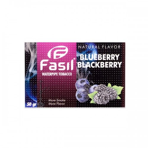 Табак для кальяна Fasil Blueberry Blackberry (Черника Ежевика) - 50 грамм