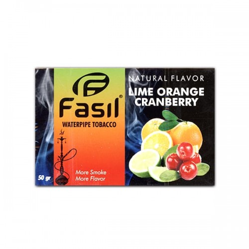 Табак для кальяна Fasil Lime Orange Cranberry (Лайм Апельсин Клюква) - 50 грамм
