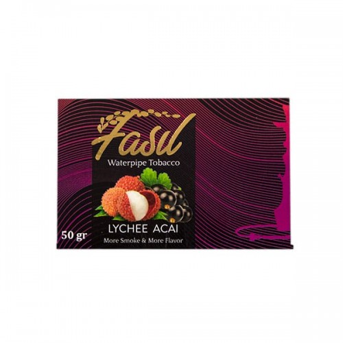 Табак для кальяна Fasil Lychee Acai (Личи Асаи) - 50 грамм