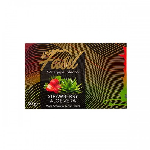 Табак для кальяна Fasil Strawberry Aloe Vera (Клубника Алоэ Вера) - 50 грамм
