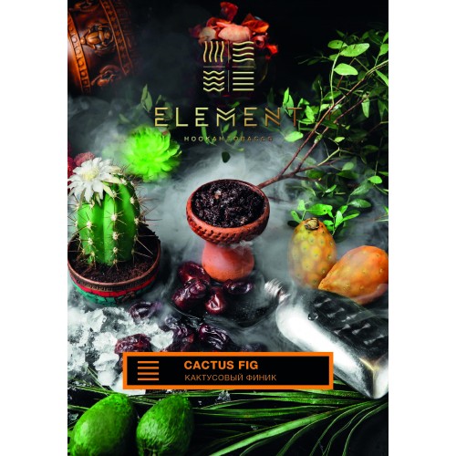Табак для кальяна Element Земля Cactus Fig (Кактус Финник) - 100 грамм