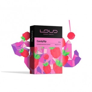 Табак Loud Candyflip (Малиновый Леденец) - 40 грамм