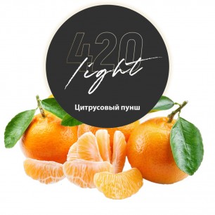 Табак 420 Light Цитрусовый Пунш - 100 грамм