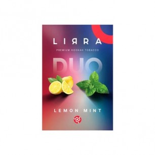Табак Lirra Lemon Mint (Лимон Мята) - 50 грамм