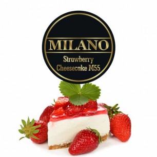 Табак Milano Strawberry Cheesecake M55 (Клубничный Чизкейк) - 100 грамм