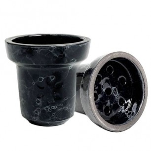 Чаша для кальяна Splash Glaze Black