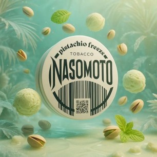 Табак Nasomoto Pistachio Freeze (Писташио Фриз) - 100 грамм