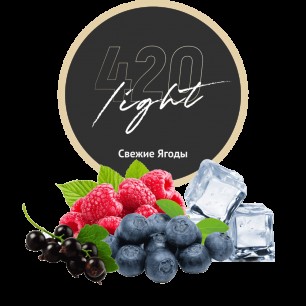 Табак 420 Light Свежие Ягоды - 100 грамм