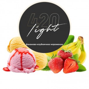 Табак 420 Light Мороженое - 100 грамм